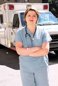 Life support training for nurses by practicing health care workers